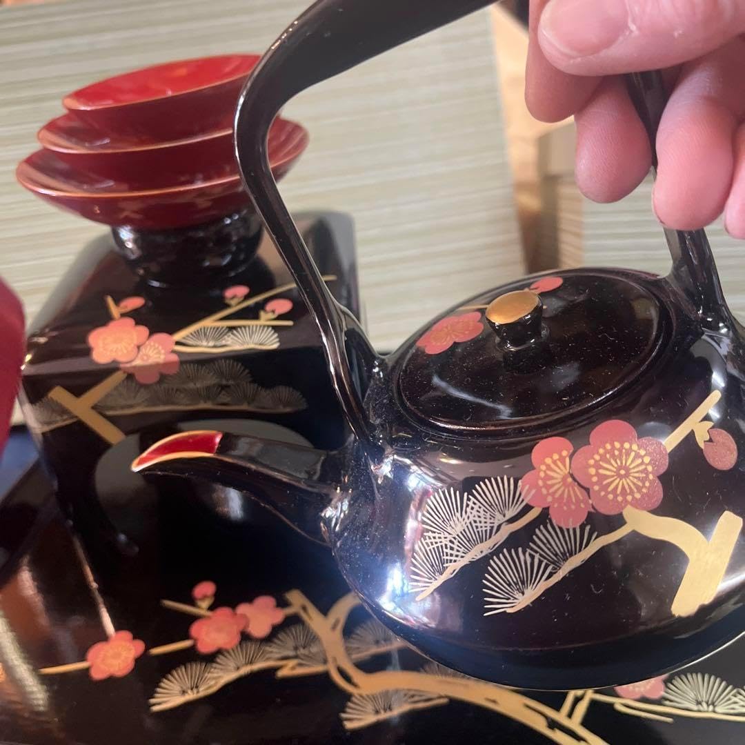 会津塗　会津漆器　重箱　三段重　お重　お屠蘇セット　屠蘇器セット 屠蘇器 漆器 会津漆器 会津塗 会津漆器 重箱 三段重 お重 お